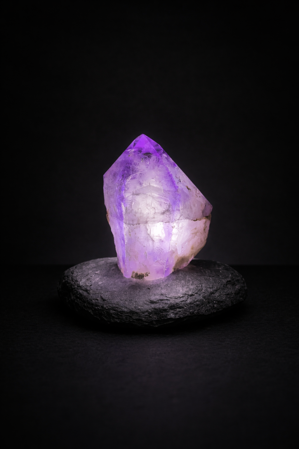 Amethyst lamps - Mitho by Mineralienhotel