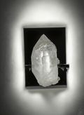 Handcrafted Rock Crystal Wall Lamp - Mitho by Mineralienhotel