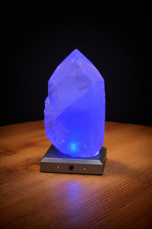 Blue LED Rock Crystal