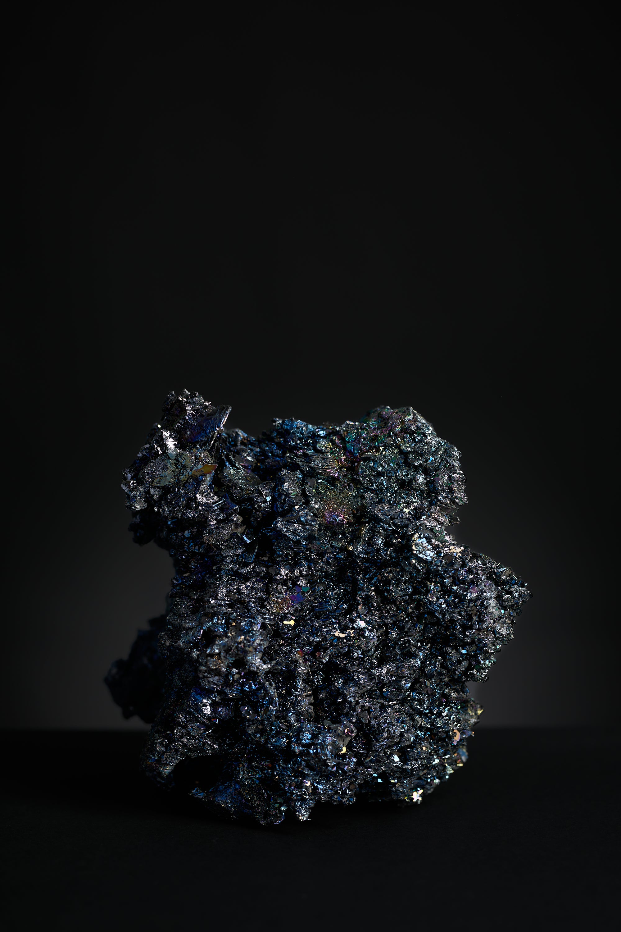 Iridescent Hematite Cluster (Titanium-Coated)