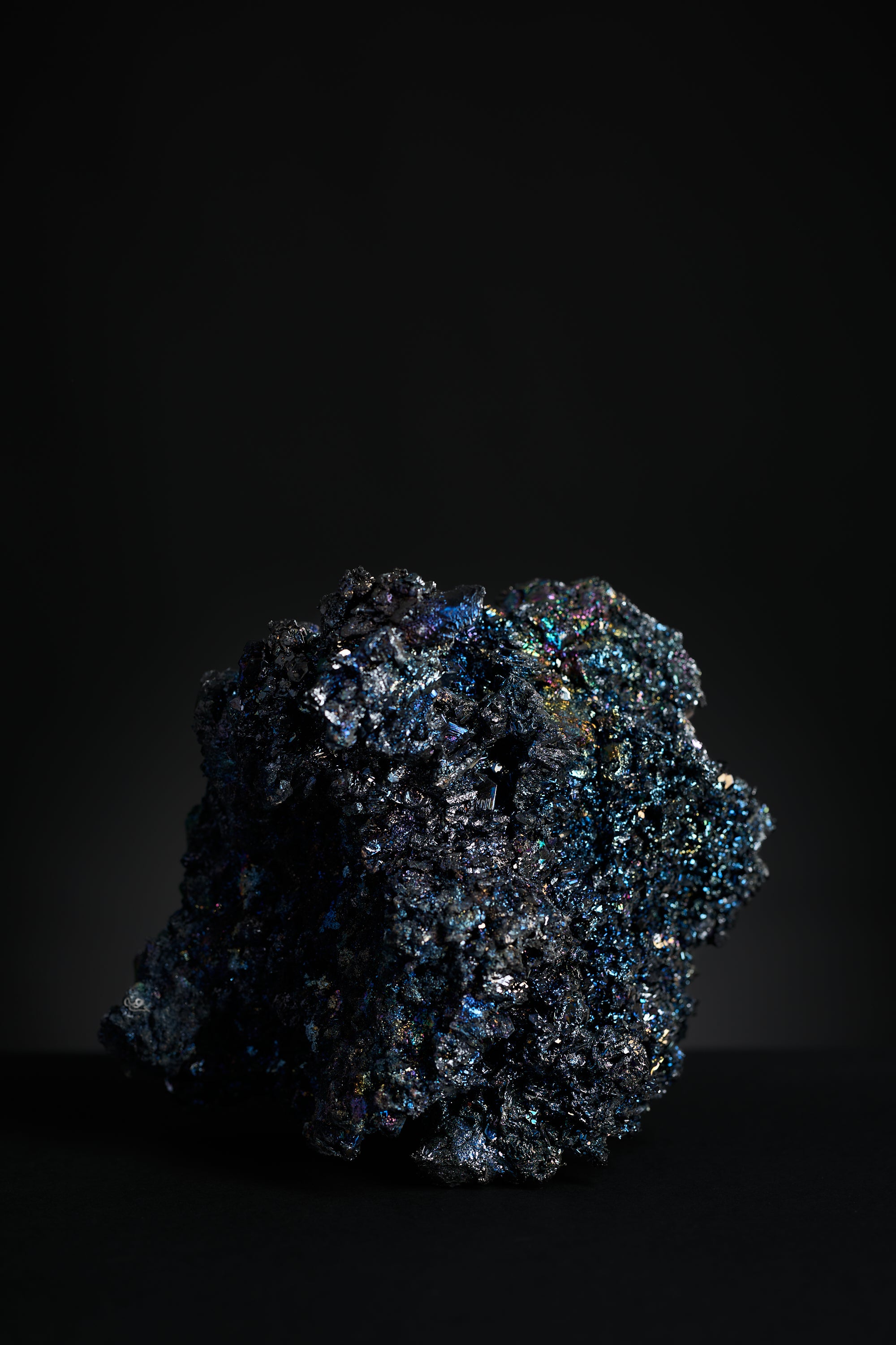 Iridescent Hematite Cluster (Titanium-Coated)