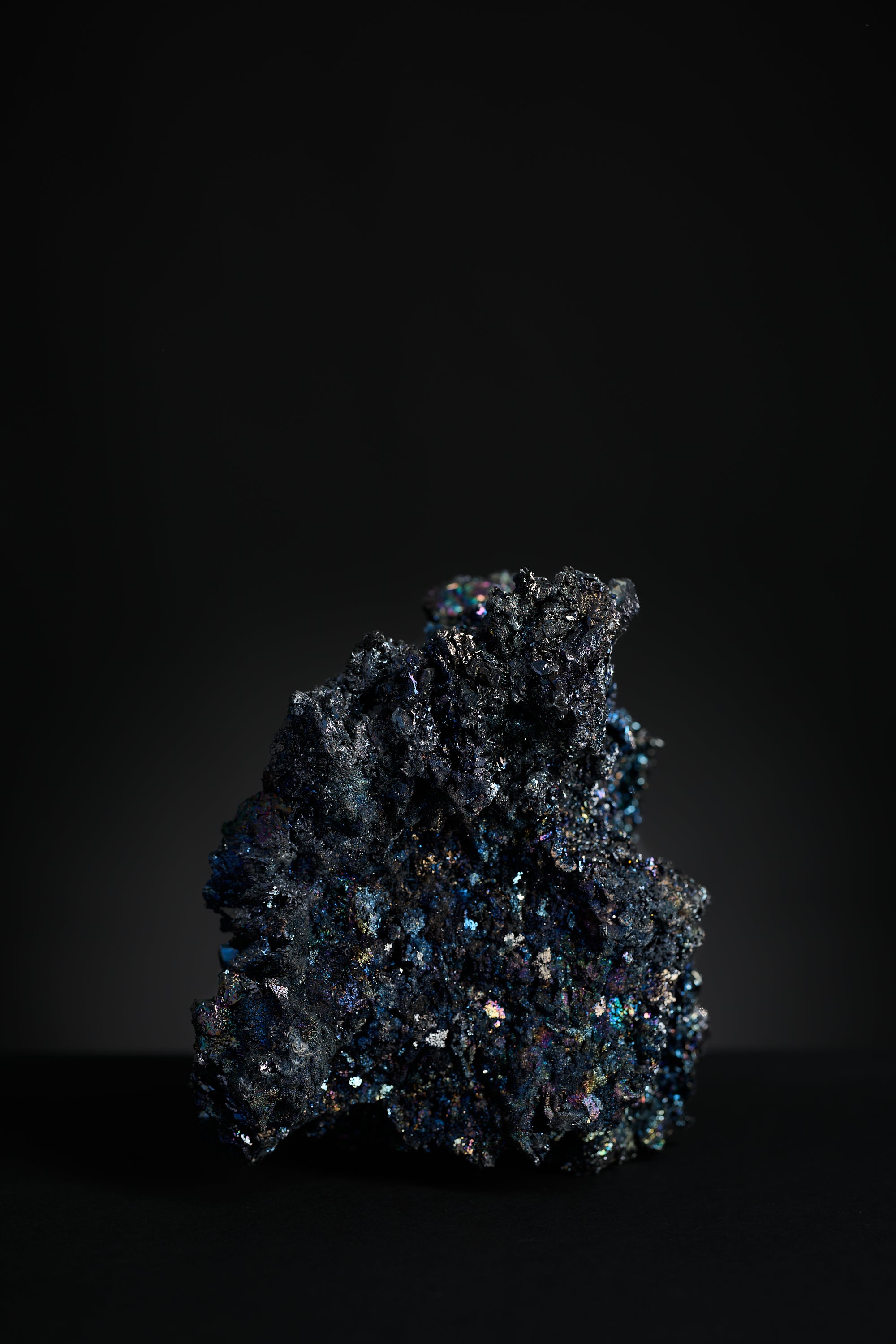 Iridescent Hematite Cluster (Titanium-Coated)