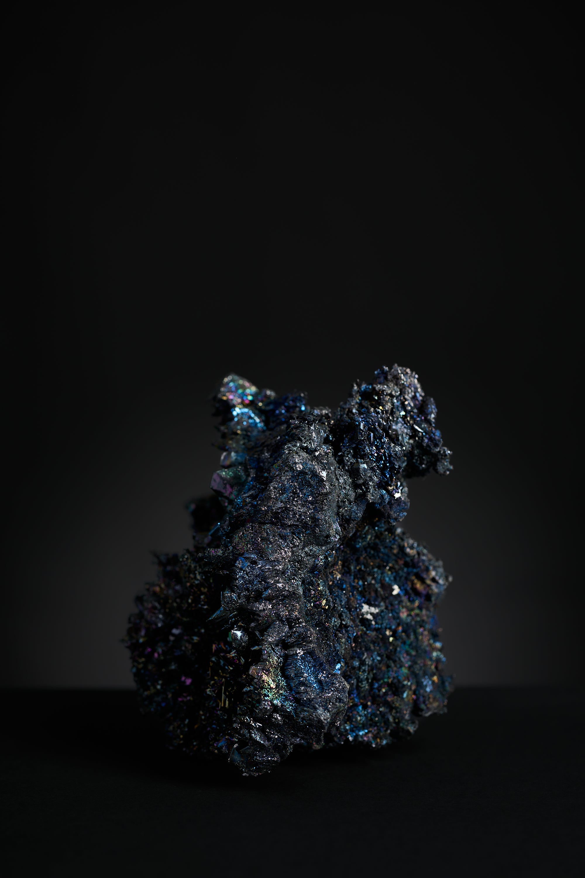 Iridescent Hematite Cluster (Titanium-Coated)