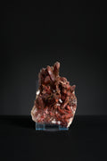 Rock Crystal with Hematite - L