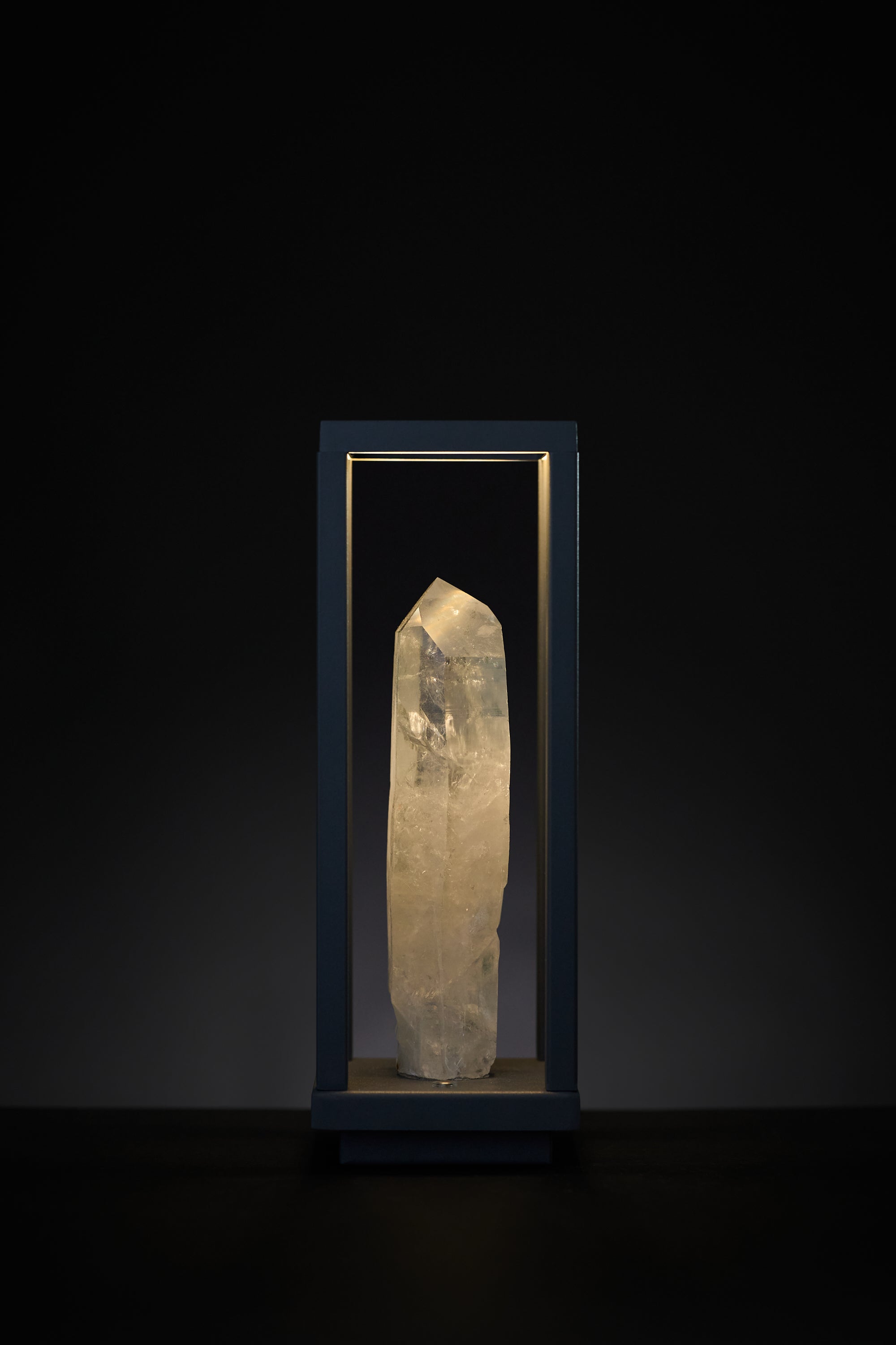 Table Lamp with Rock Crystal