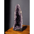 Amethyst druse with intense crystal structure - Mitho by Mineralienhotel