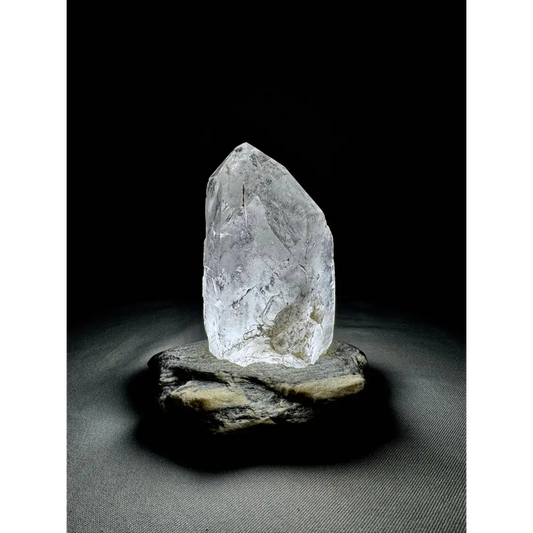 Transparenter Bergkristall-Quartz Kristall für Natürliche Bergkristall-Lampe
